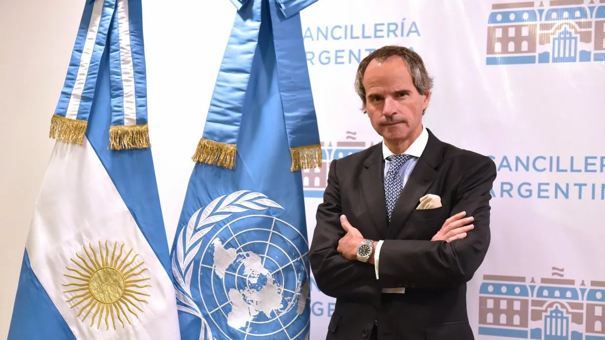 El argentino Rafael Grossi, que conduce el organismo nuclear, se postula para la ONU