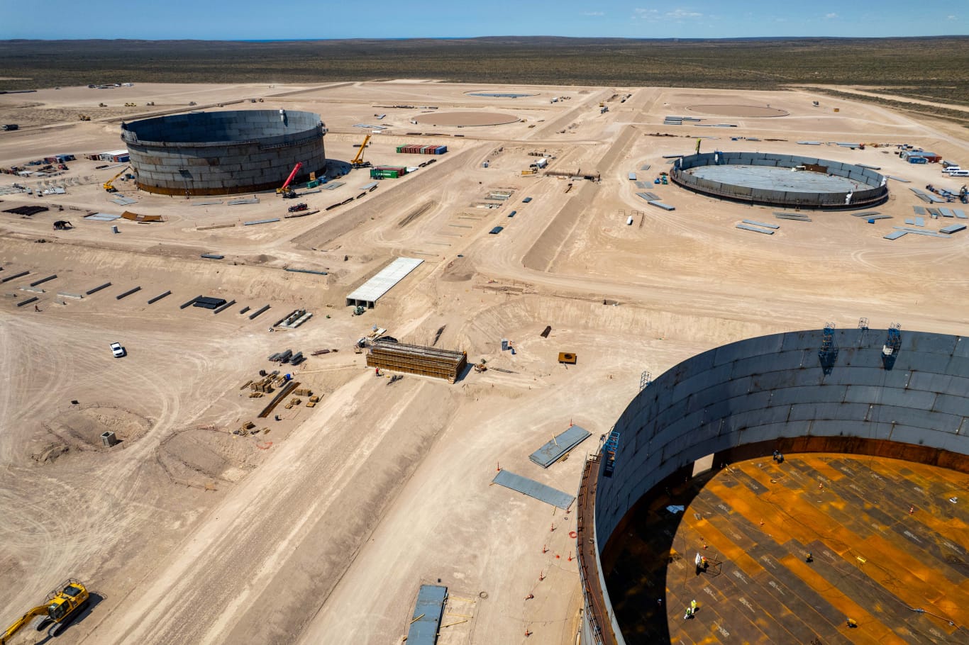 Con más del 50%, avanza la construcción del oleoducto para exportar petróleo de Vaca Muerta desde Río Negro