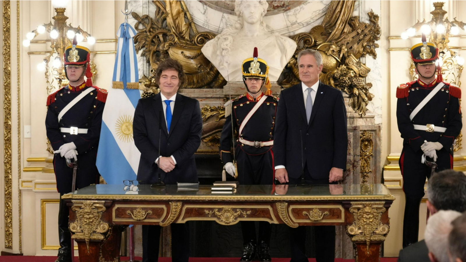 Javier Milei. Pablo Quirno